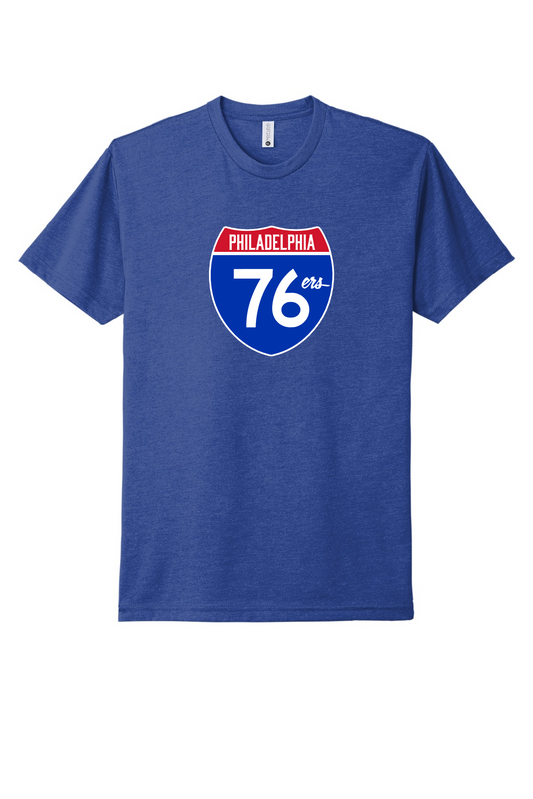 Philadelphia 76ers-I-76- Tshirt