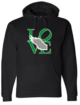 LOVE Eagles Hoodie