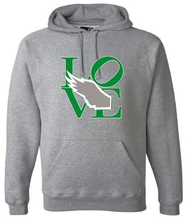 LOVE Eagles Hoodie