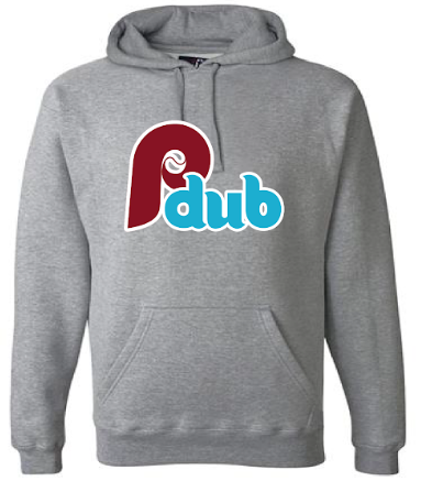 P Dub Hoodie- Maroon and Blue