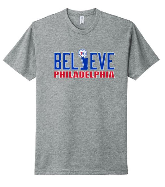 Sixers- Believe tshirt